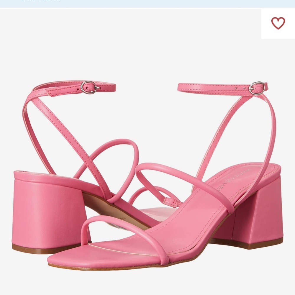 Marc Fisher Womens Gandia Strappy Block Heel Sandals 8.5